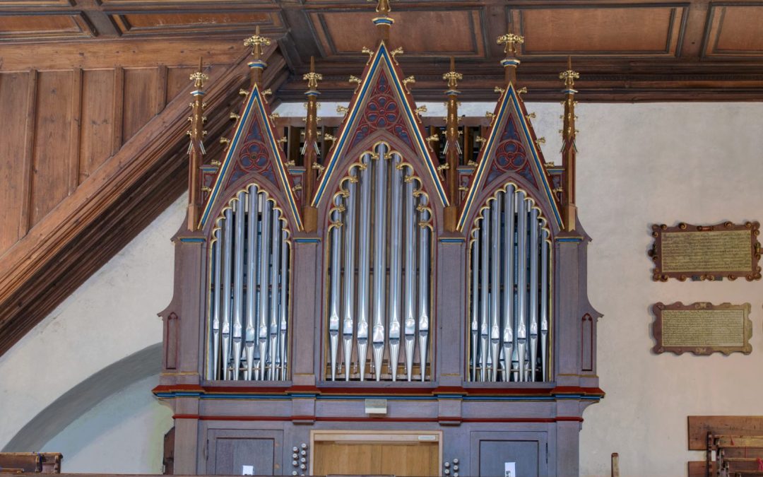 Orgel mit belegter Stimme
