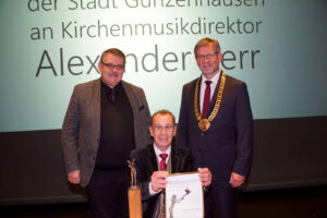 KMD i. R. Alexander Serr: Kulturpreis der Stadt Gunzenhausen 2022